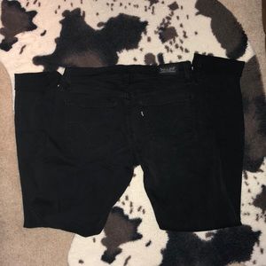 Black Levi Skinny Jeans